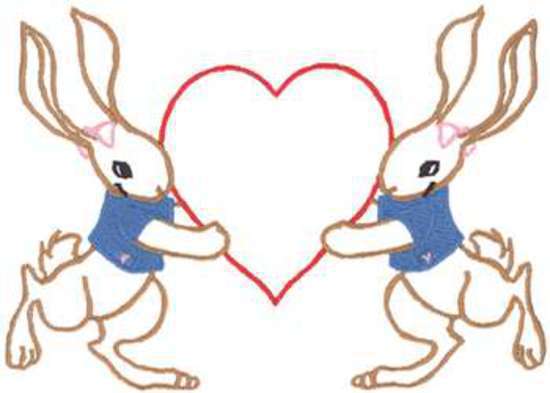 Bunnies & Heart