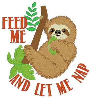Feed Me Sloth