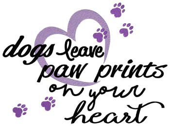 Dogs Paw Prints