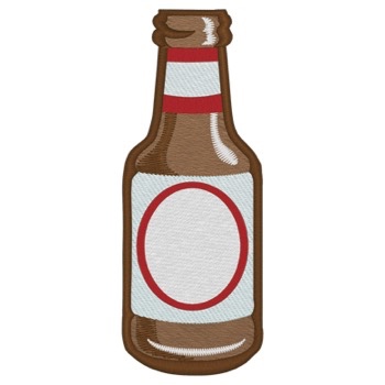 Beer Bottle Monogram Drop