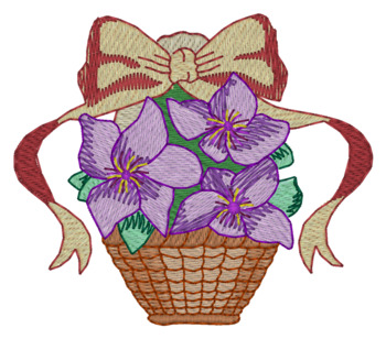 Sm. Flower Basket