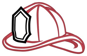 Fire Helmet Outline