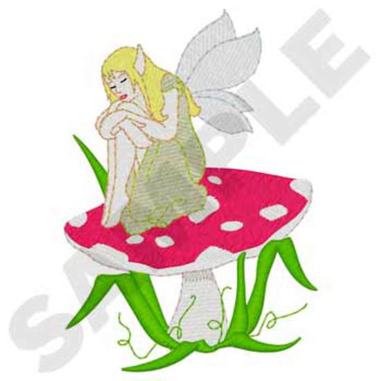 Fairy On Mushroom