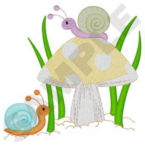 Mushroom And Snails