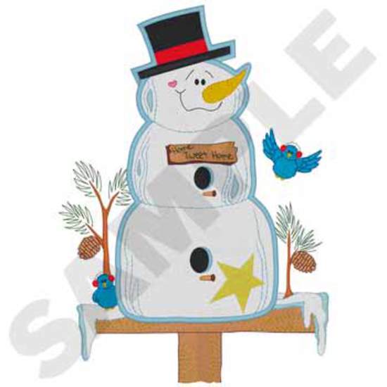 Snowman Birdhouse