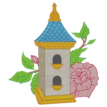 Steepled Birdhouse
