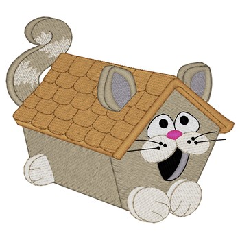 Cat Birdhouse 