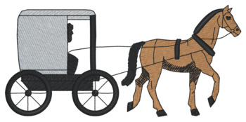 Horse W/buggy