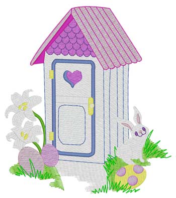 Easter Outhouse
