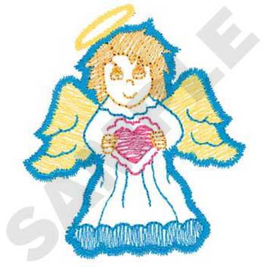 Angel W/heart
