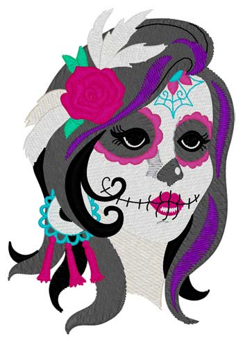 Day Of The Dead Woman