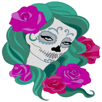 Day Of The Dead Woman