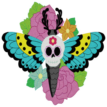 Day Of The Dead Moth