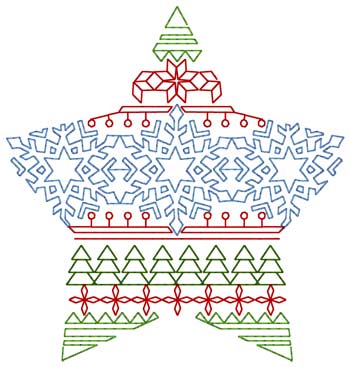 Snowflakes Sweater Pattern