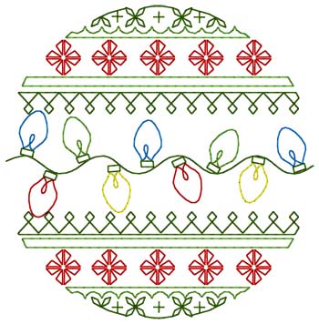 Christmas Lights Pattern