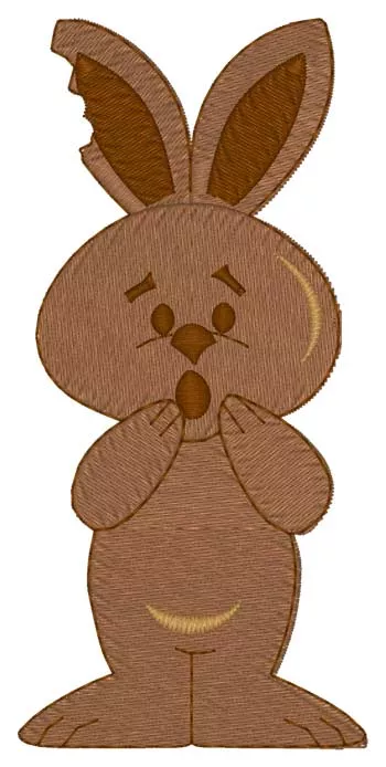 Chocolate Bunny W/o Ear