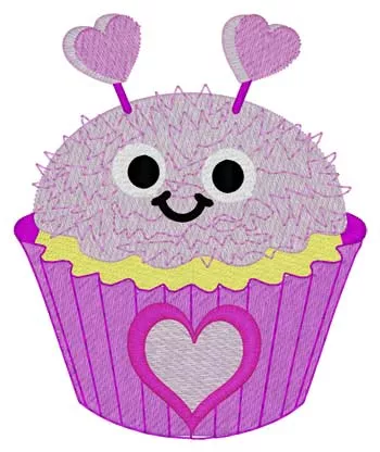 Love Bug Cupcake
