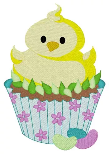 Chick Cupcake